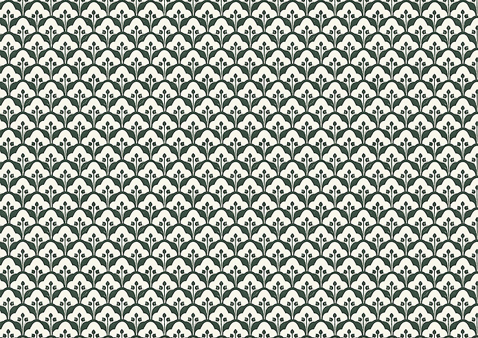 Scallop & Bud, Coles Green - Roman Blind - Image 7
